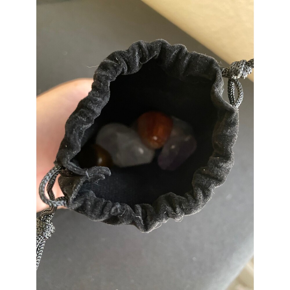 7 Crystals Gemstone Chakra Collection Altar Stones Witchy Pagan Citrine - Picture 5 of 5